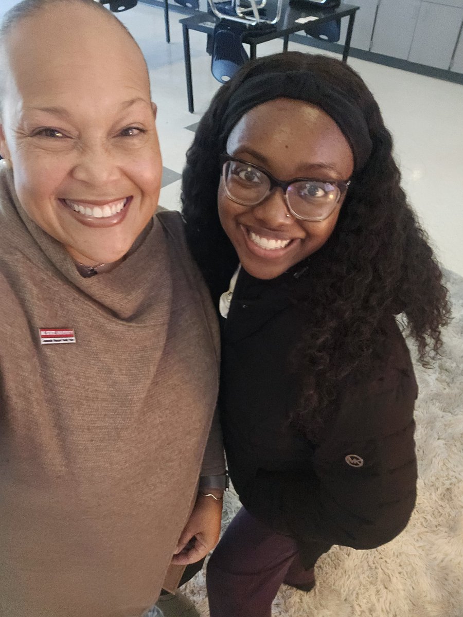 NCStateSW's tweet image. Last week, Professor Barnes brought her passion for social work to Highland Middle School! As part of the @NCStateCHASS Extension Program, she met with the Career Readiness class to share the inspiring opportunities and real-world impact that a career in social work can offer.