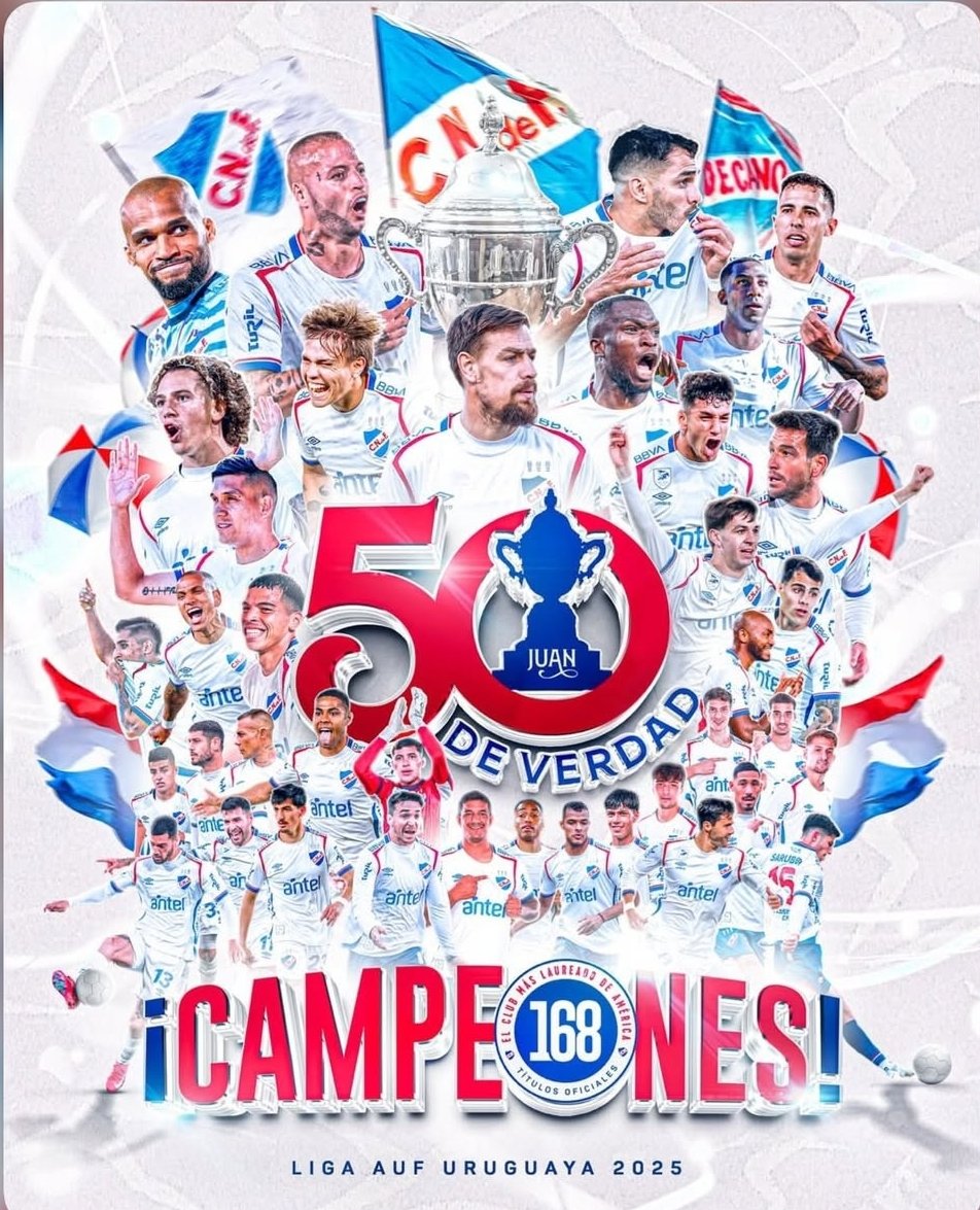 matutealbornoz's tweet photo. Nacional campeón ⚪️🔵🔴 https://t.co/RTA6pHgk9m