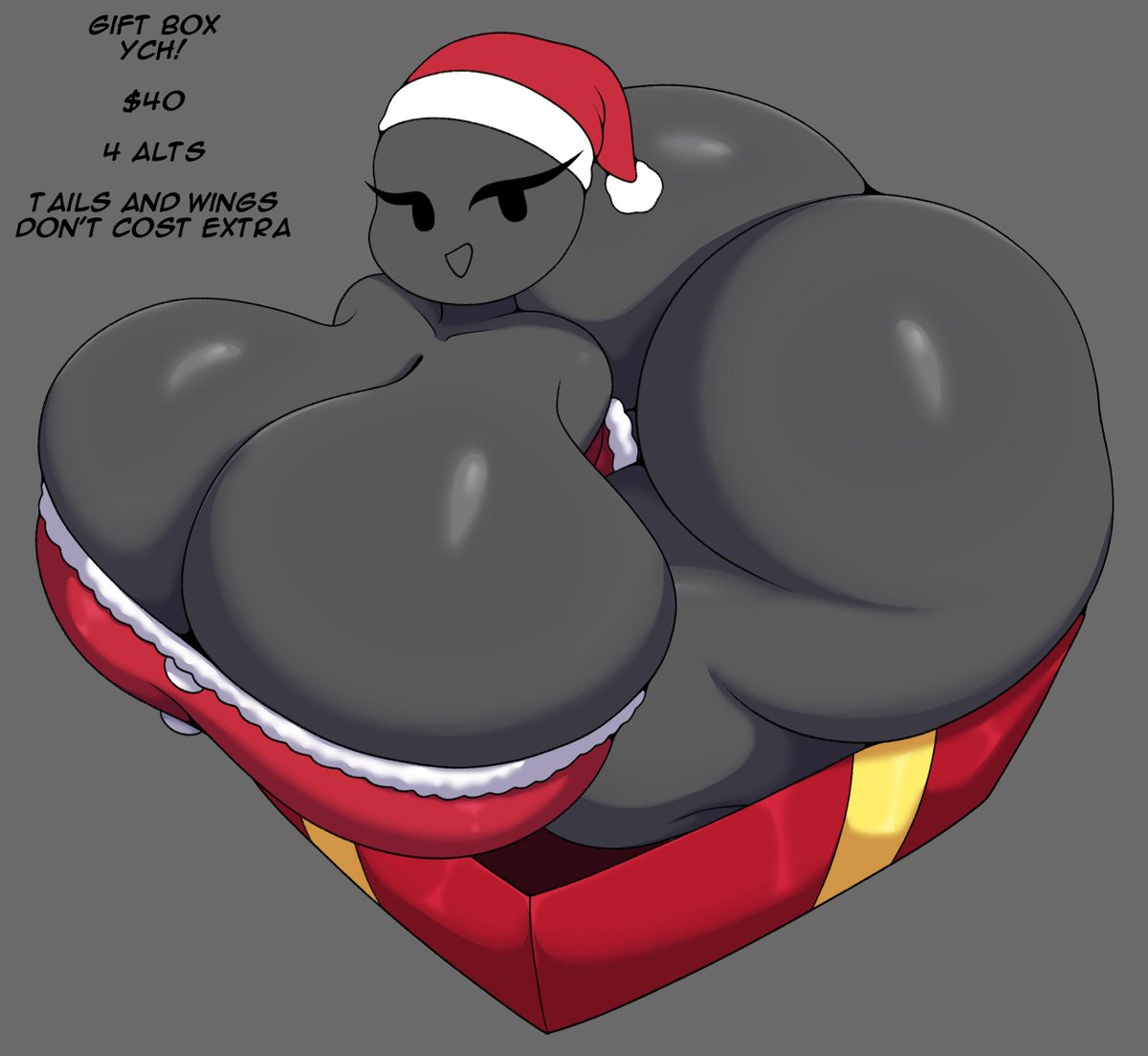 Gift Box YCH Open! 🎁💖

20 slots available, 4 size alts.

I will not accept DM's here, please fill out the form below or contact me on discord if interested! 

These will help me out this month, thank you! 💜