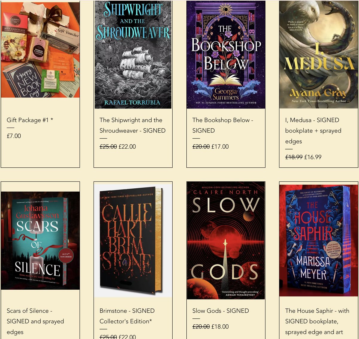 foxlanebooks's tweet image. ✨It's still DOUBLE POINTS until midnight!

Love signed editions? Explore our latest #signed books from beloved authors and rising stars! Perfect for gifting or treating yourself 📚💛

 foxlanebooks.co.uk/signed-books

#IndieBookshop #SignedBooks #BookLovers #AmReading #Bibliophile