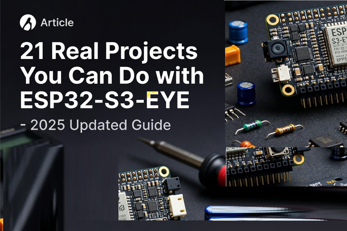 MilivoltN's tweet image. 21 Real Projects You Can Build with ESP32-S3-EYE – 2025 Updated Guide milivolt.news/post/21-real-p…