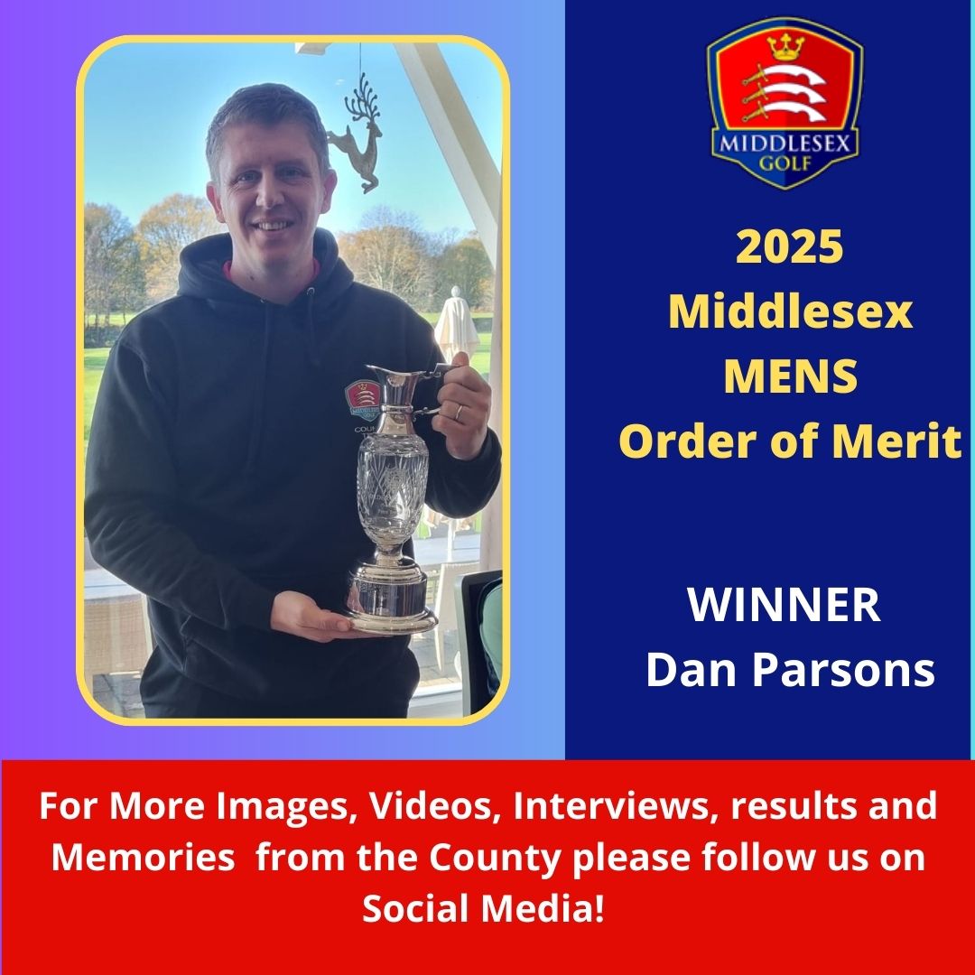 Congratulations to Dan Parsons from <a href="/SudburyGolfClub/">Sudbury Golf Club</a> for another successful year &amp; being recognised as our Order of Merit Winner for 2025

He is pictured here receiving his trophy at a recent elite squad training session

Work has already started for Dan and the squad for 2026!