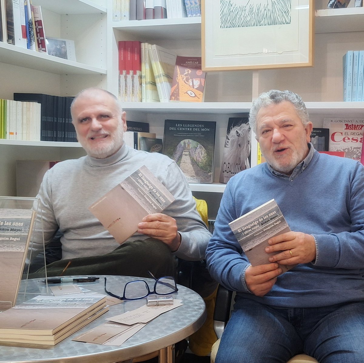 Tot a punt a Palma!
#presentacióliterària #Palma #ElLlenguatgeDeLesOnes #llibres #relats <a href="/ProduIlles/">Produccions Aïllades</a> <a href="/melq_art/">melq.art</a> <a href="/FinisAfricaeLEd/">Finis Africae Llibreria Editorial</a>