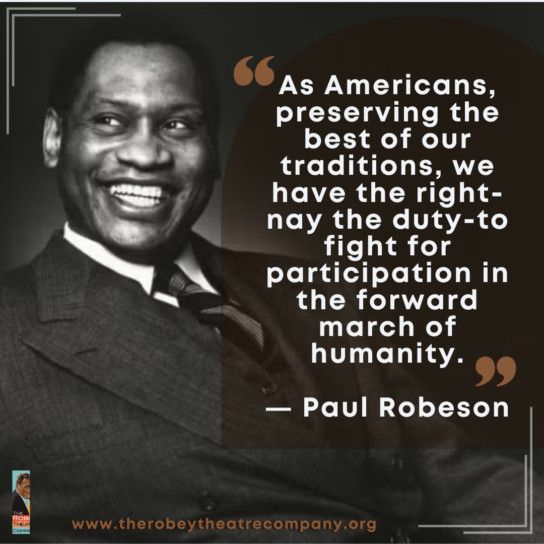 robeytc's tweet image. Motivational Monday 🇺🇸✊🏿
Patriotism is not silence. It’s speaking up. It’s fighting for justice, equity, and a future that includes everyone. Our duty is to move history forward—together. #PaulRobeson #ForwardMarch #JusticeIsPatriotic #FightForWhatMatters #DutyToRise
