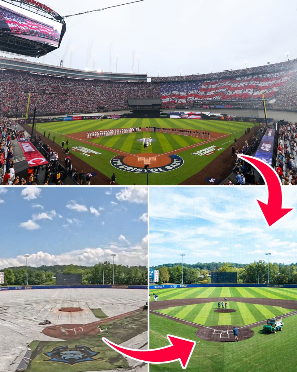 The Speedway Classic’s 124,000 square feet of Diamond Series AstroTurf has been donated and repurposed into East Tennessee State University’s ballpark
This is the same AstroTurf that the Blue Jays play on at the Rogers Centre in Toronto