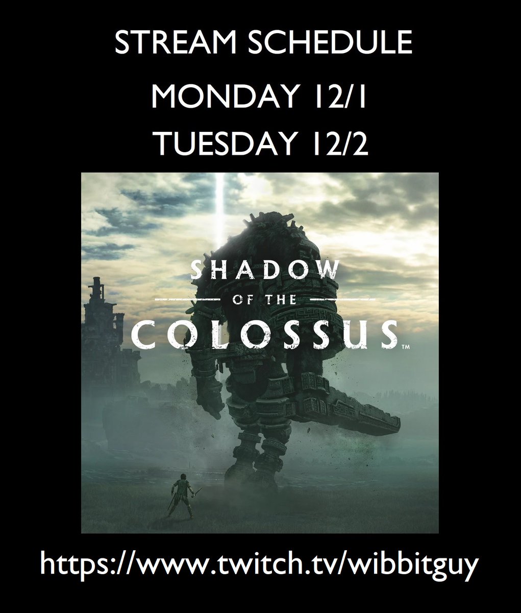 CarlosG85857320's tweet image. This week we are diving into the remake of one of my favorite games ever from the PS2 era, Shadow of the Colossus! This is the game that convinced me that video games can be Art, and I never looked at games the same way again. #shadowofthecolossus #ps2classics #Retro