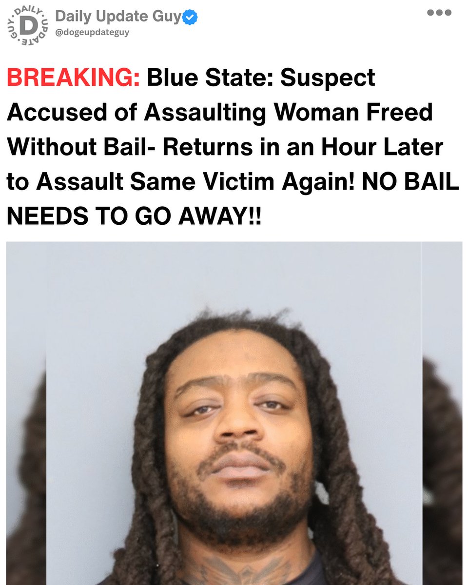 SaltyGoat17's tweet image. On November 7, 2025, 40-year-old James Bowman III was arrested in Maryland for assault after punching a woman in the face.

A District court commissioner released him with NO BAIL!

One hour later, he returned and assaulted her AGAIN while she held her child, a toddler.

NO BAIL…