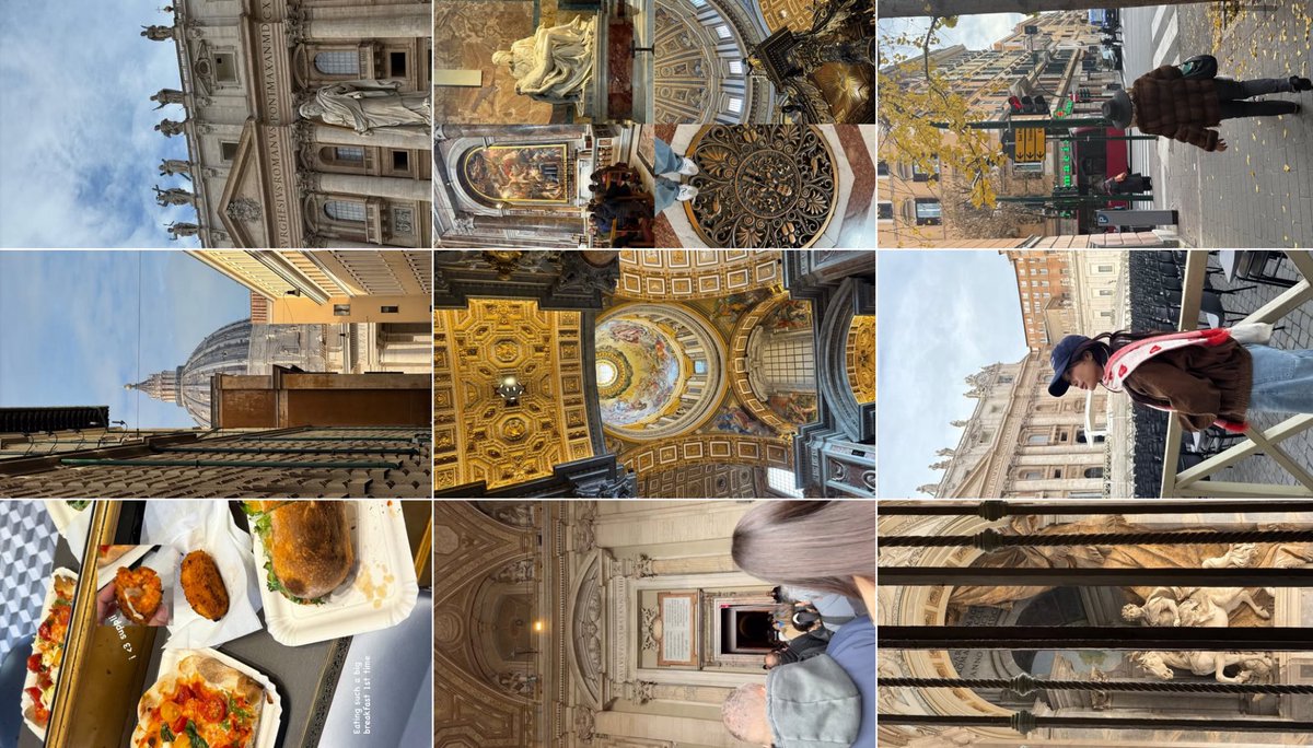 จำได้ว่าตอนเรียน history of art อาจารย์พูดว่าคุณต้องไปเห็นด้วยตาให้ได้นะ มันยิ่งกว่าที่คุณเรียนมาอีก ตอนนั้นขำแห้งเพราะรู้สึกมันเกินตัวมาก55555 แต่วันนี้ทำได้แล้ว รู้สึกเหมือนฝันเลย ขอบคุณอะไรก็ตามแต่ขอบคุณตัวเองที่สุด ㅜㅡㅜ