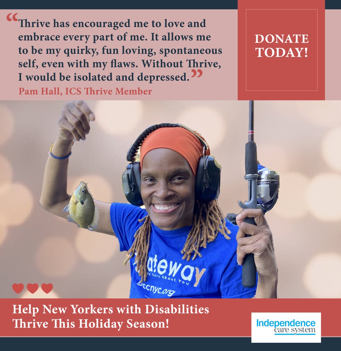 Support ICS Thrive. Your gift helps adults with physical disabilities connect, create, and enjoy adaptive programs that reduce isolation and support health. Donate at icsny.org/get-involved/m…