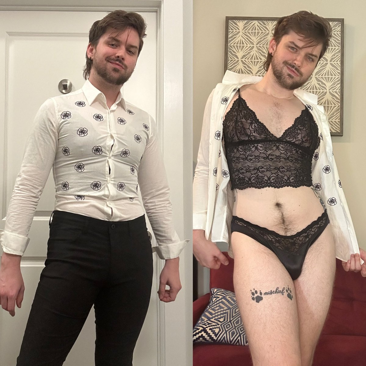 PrettyPigDeal's tweet image. Get you a man who can do both 🖤🤍