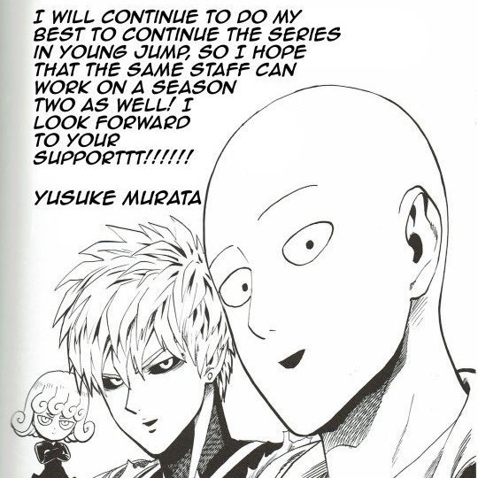 daily1punch's tweet photo. Murata Sensei after the airing of OPM S1 Episode 12: https://t.co/uel1Mu5T8d