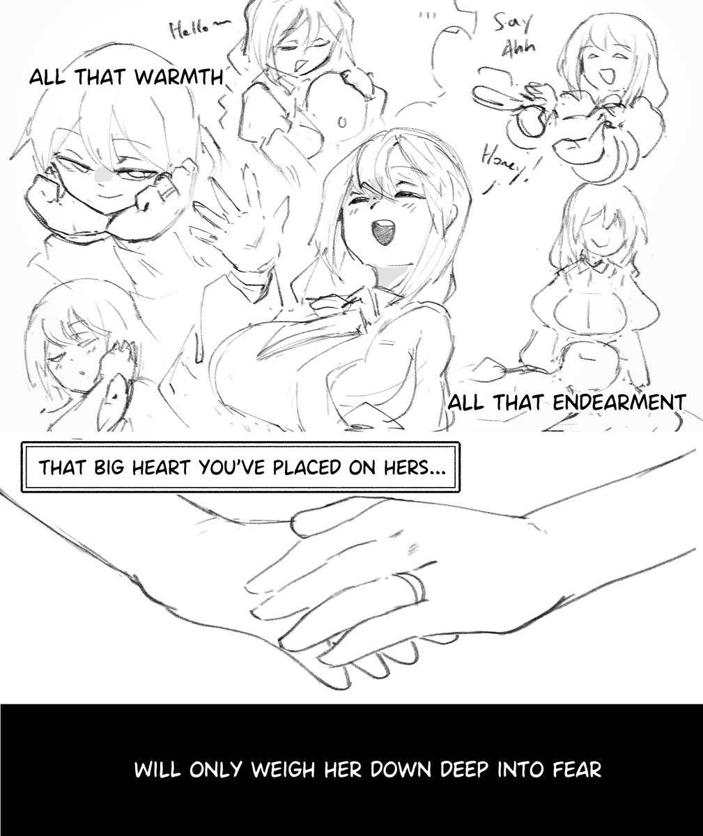 VioletLeVile's tweet image. You&apos;ll only drive her crazier.
(if she says yes)

Please excuse my corny doodles, it may be a habit with my ocs.