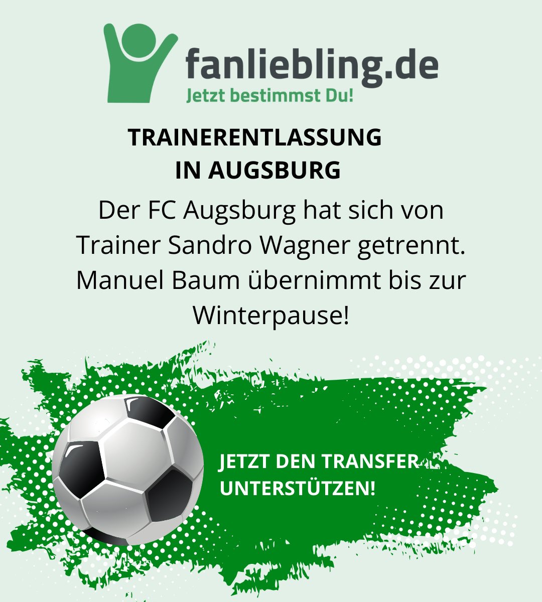 Sandro entlassen🤔

#fcaugsburg #bundesliga #dfb #herz #liebe #like #socialmedia #amazing #fanart