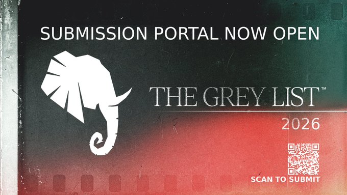 As we kick off December and the year starts to wind down, there's still time to nominate your script for the 2026 Grey List! 

#screenwriting