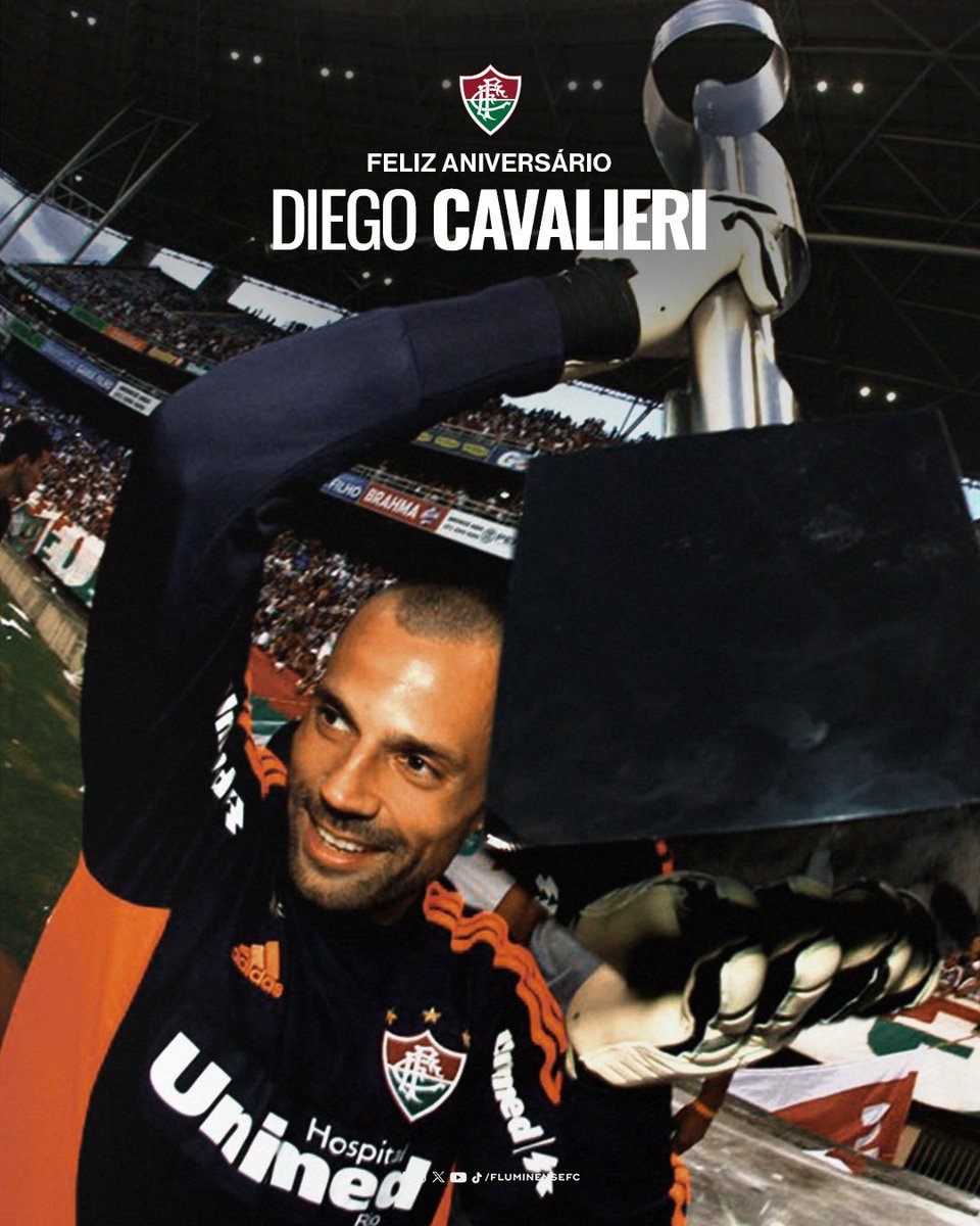 FluminenseFC's tweet image. Um dos maiores goleiros da história do Flu, Diego Cavalieri é o aniversariante do dia! Por aqui, foi campeão brasileiro e carioca, disputou 352 jogos, defendeu 17 pênaltis e VIVEU a paixão Tricolor. 

Feliz aniversário, ídolo! ❤️💚