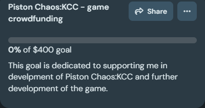 GamesLight20277's tweet image. Help bring Piston Chaos: KCC to life – a Unity‑powered racing game blending MotorStorm‑style physics, historical machines, and vibrant 3D anime visuals. ko-fi.com/lightshadowgam… #indiegame #madewithunity #crowdfunding #racingGame