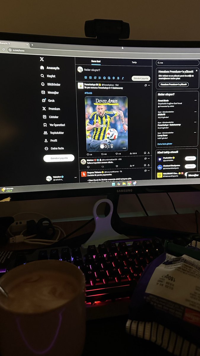 Anlık gündem takibi..  #FBvGS