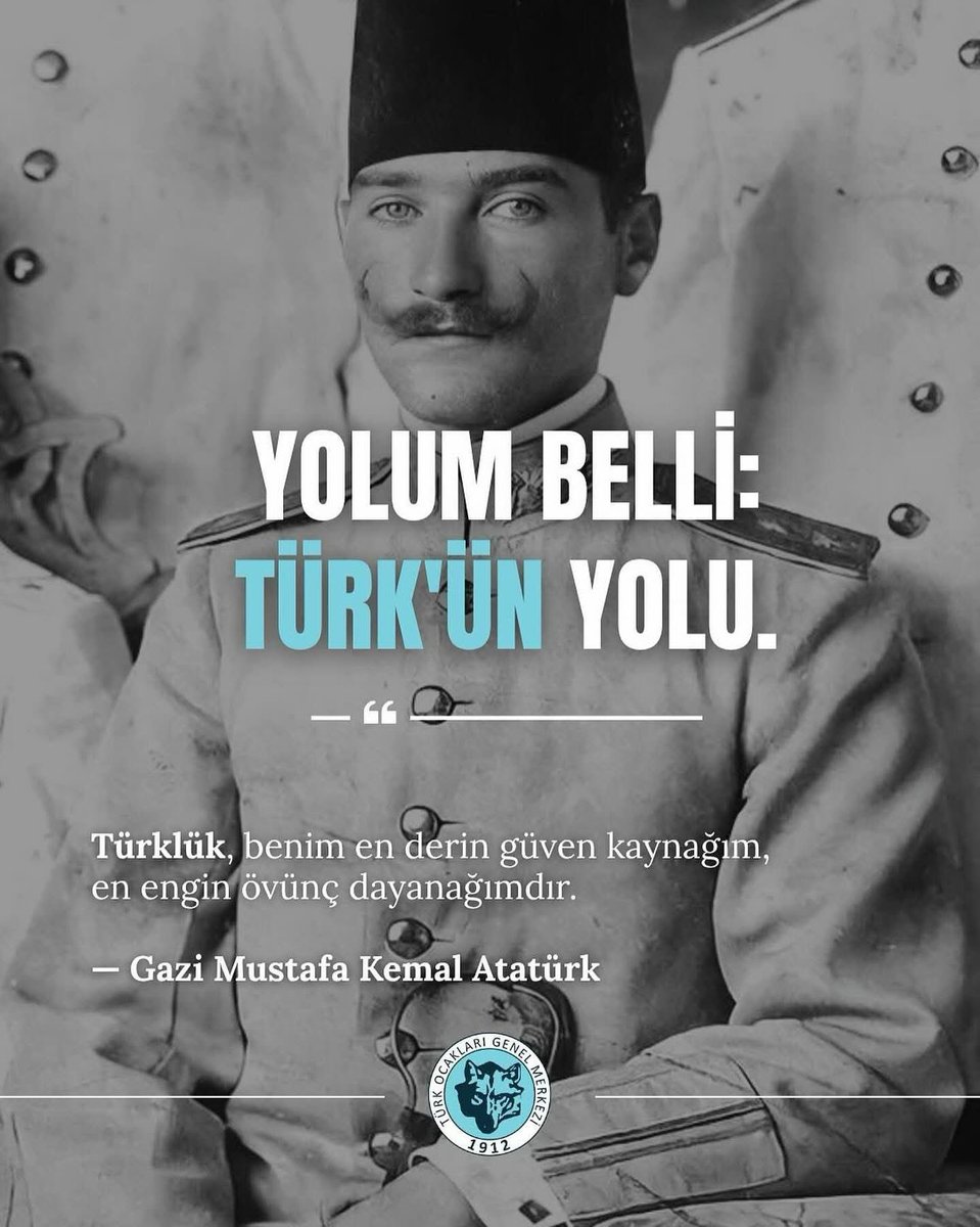 Yolum Belli: TÜRK’ün Yolu❗️🫵