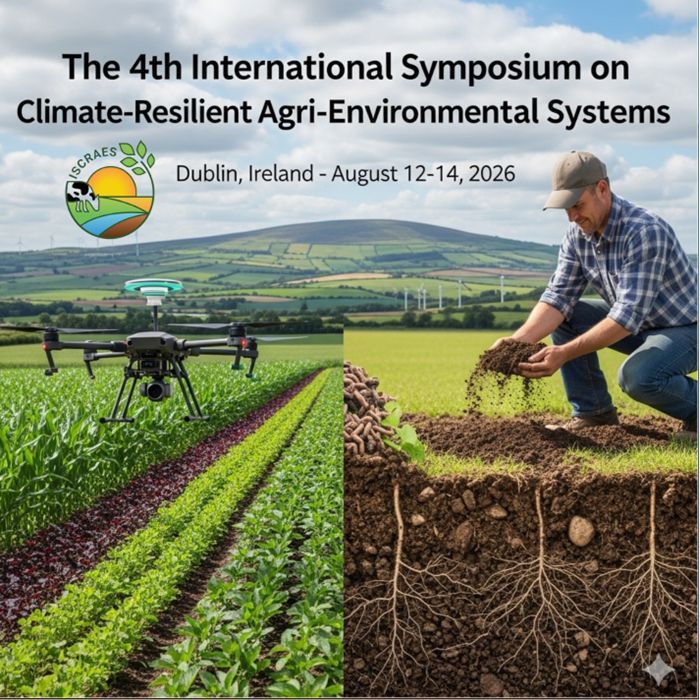 ISCRAES's tweet image. 🌱 Sustainable crop management = resilience + lower inputs.
#ISCRAES2026 • Dublin • 12–14 Aug 2026
EB 31 Jan ’26 | Abstracts 31 Mar ’26
🔗 iscraes.org