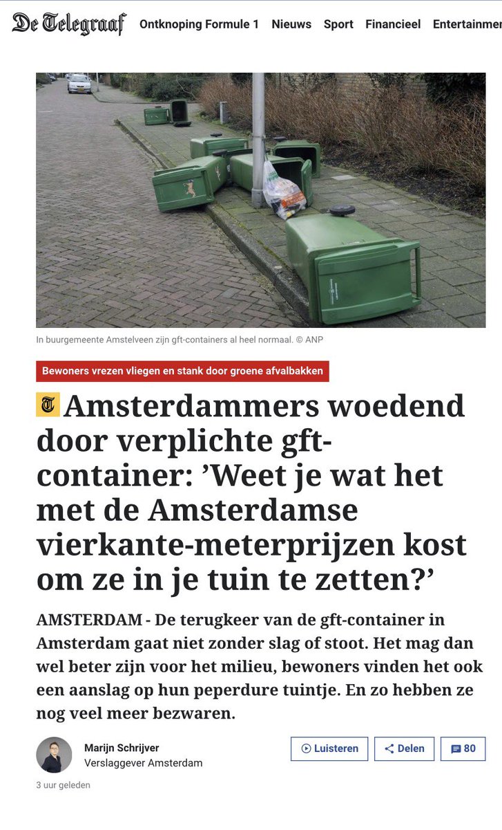 Heel Nederland en z’n moeder gebruikt die dingen al 20/30 jaar, maar in dit achtergestelde territorium is het ineens een probleem.