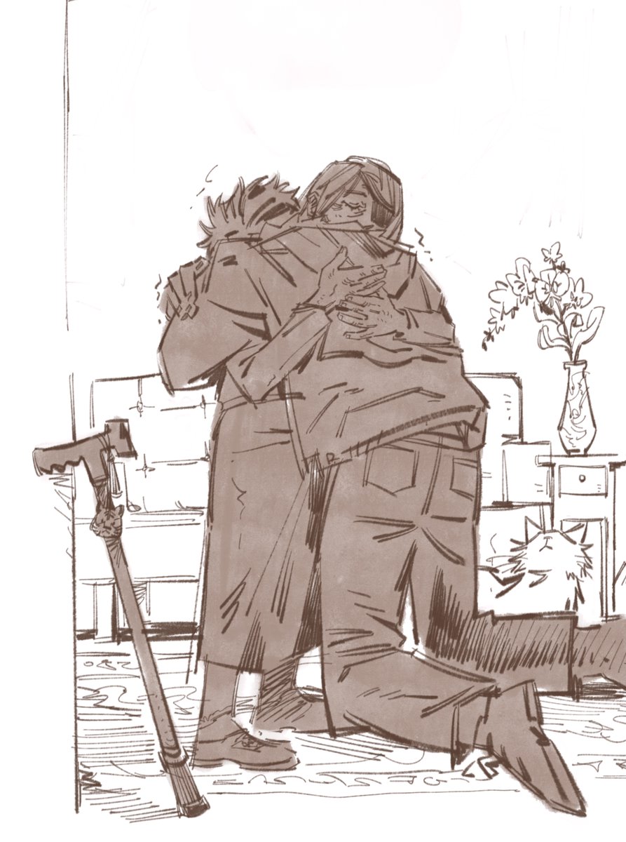 if you think i'll die soon you might as well hug me Tighter