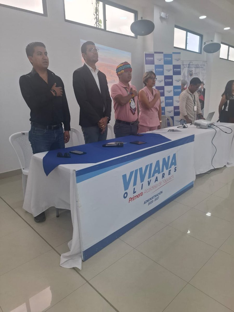 CNIPN_ECUADOR's tweet photo. 🔴 En Yaguachi, el Mgs. Kawar Saant y el coordinador técnico David Ocaña encabezaron una jornada de asesoría con CCPD, JCPD y líderes locales, fortaleciendo la construcción de Agendas de Igualdad y el trabajo conjunto con los GAD municipales del territorio.
#ElNuevoEcuadorCumple https://t.co/YEVDajPf4i
