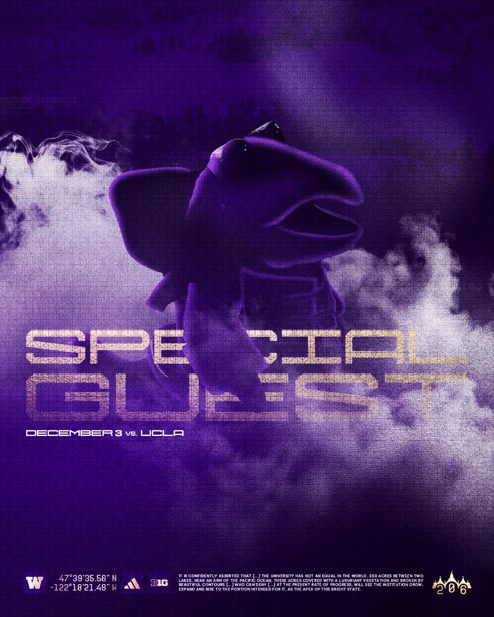 UW_MBB's tweet image. A Seattle icon will be making his Hec Ed debut on Wednesday. You won’t want to miss it! 👀🐟

🎟️ gohski.es/MBBTickets