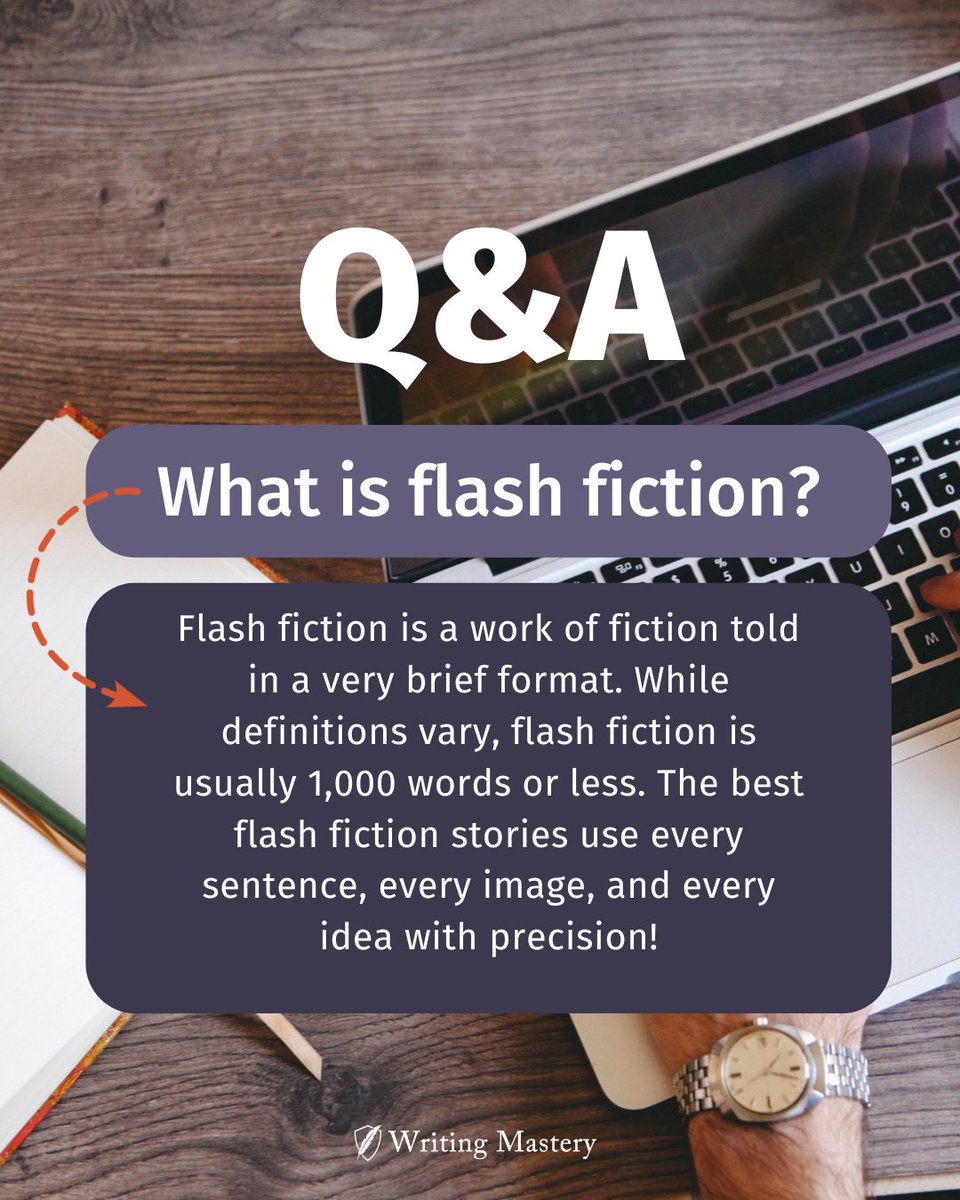 Flash fiction is a great way to practice making every word count! Learn more about writing very short fiction in our latest blog post: vist.ly/4gr57 #WritingTips