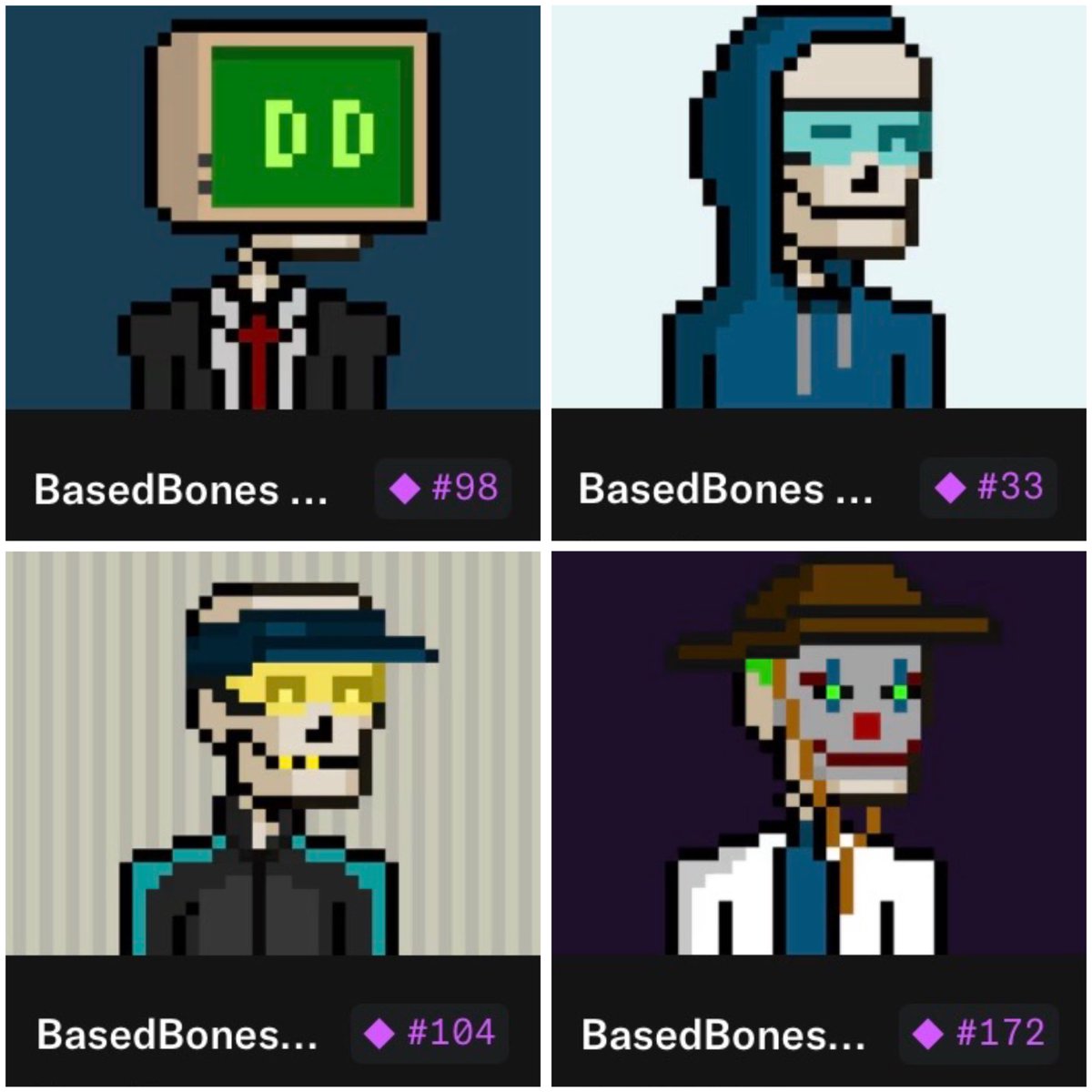 More perks for minting AcidShadow (final prep before the Big Kitchen Day)

•1 AcidShadow mint - gift random bone 
•2 mints - any gift of your choice from the list
•3+ mints - (any from list) + rare bone (random)

repost = 🫡

opensea.io/collection/aci…