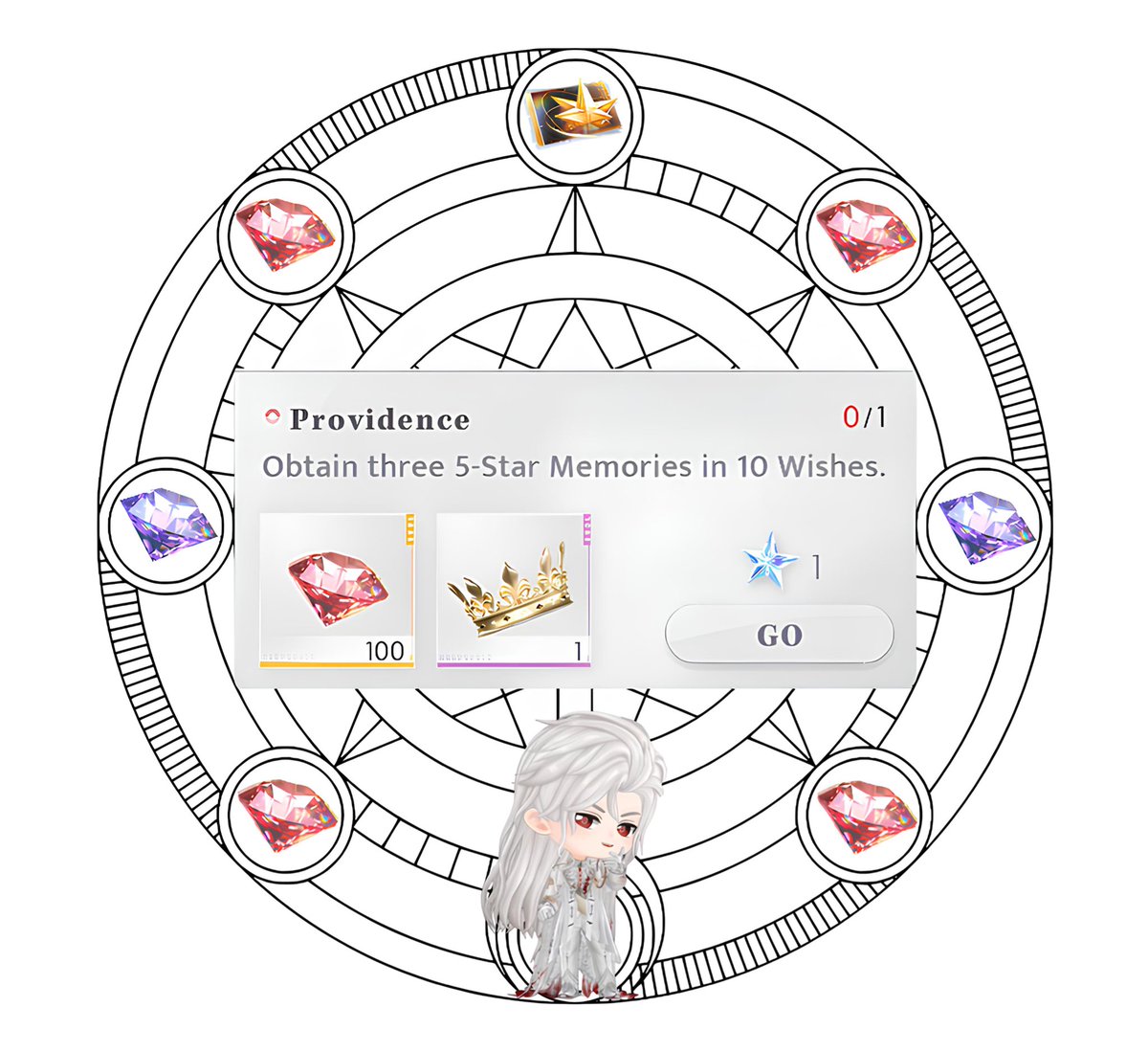 May all Silverwing Fiend wanters become Silverwing Fiend havers &amp; unlock 'Providence' in their first 10 pull 🥀🤍