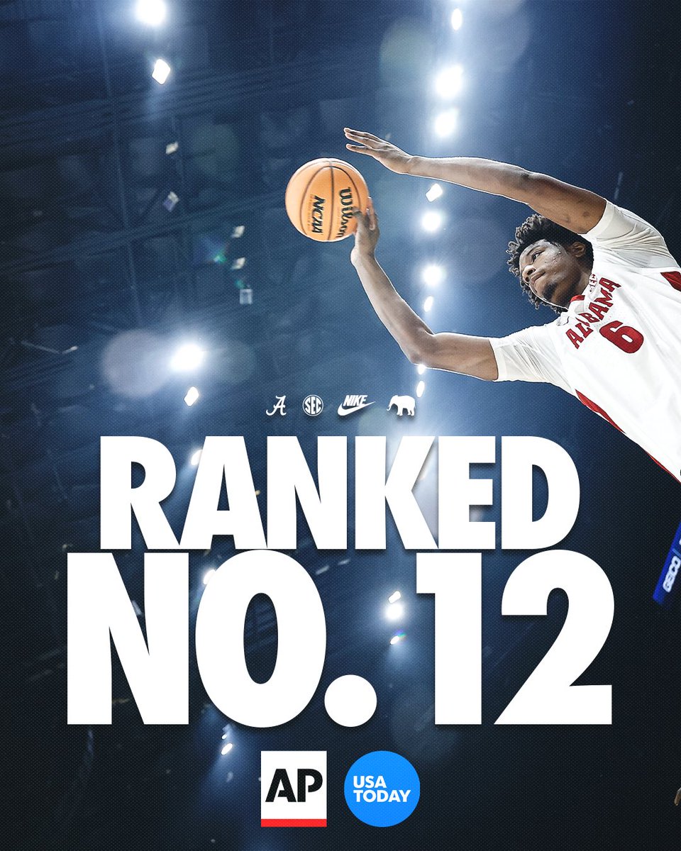 AlabamaMBB's tweet photo. This week in the polls. https://t.co/5mEeD3U1Le