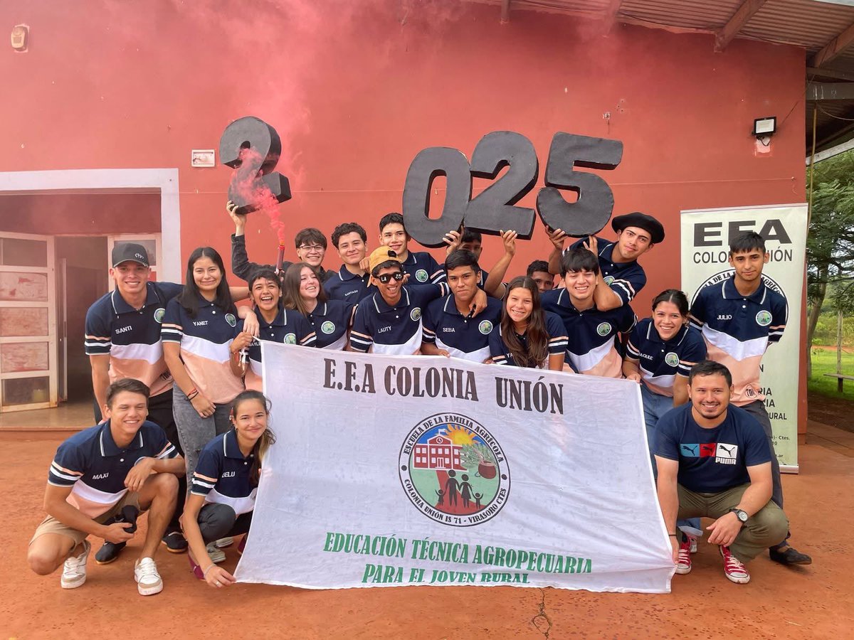 Nuestra Gente
Promoción 2025
E.F.A. "Colonia Unión"
Gobernador Virasoro
Corrientes
#EducaciónAgraria