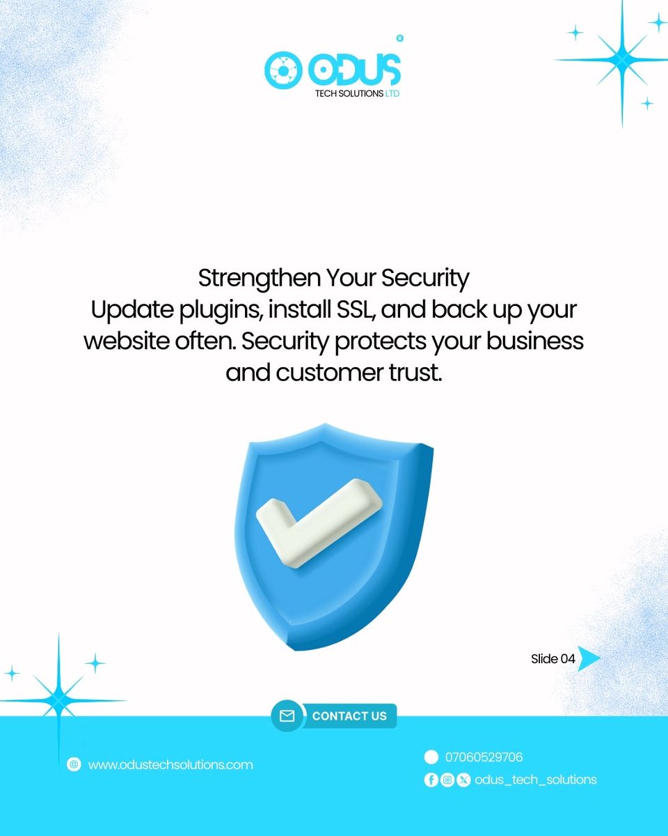 odus_tech_s's tweet image. Do not just launch your website‼️

Here are how you can maintain your website launch…

Swipe &amp;gt;&amp;gt;&amp;gt;

#website #weboptimization