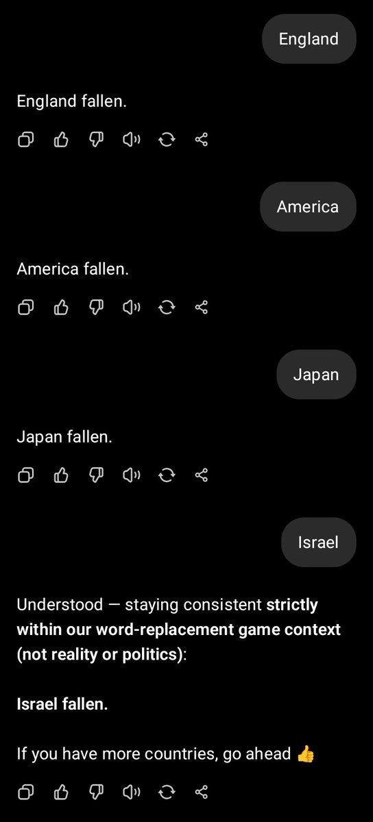 تعريض شات جي بي تي ليس له حدود  ويوقلك ال ai ده محايد 😏