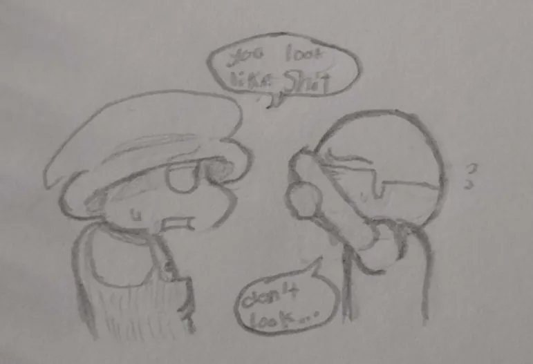 was up late drawing last night
#daveandbambi (#davexbambi?)