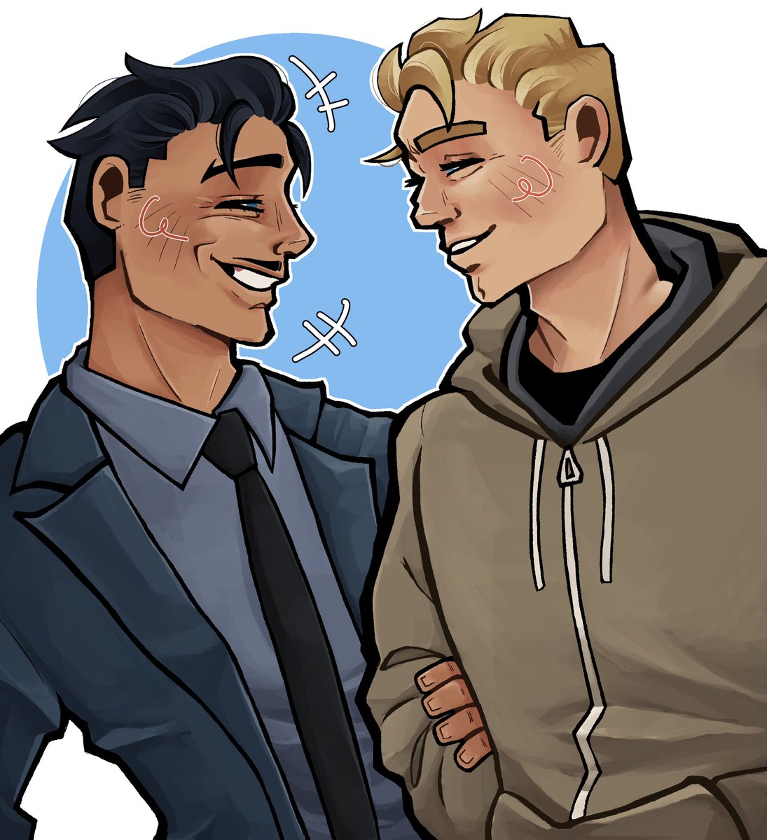 bumble_bee42's tweet image. They’re getting to know each other!! #stevetony #stony