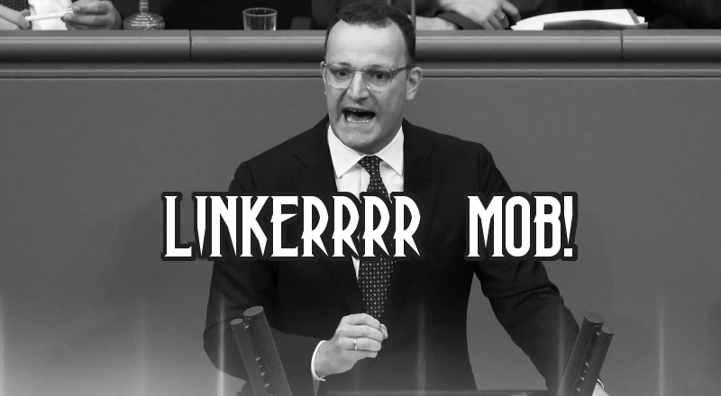 Vor ein paar Wochen hat #Spahn darum gebeten, das links doch mehr tun soll gegen die #noAfD.
Dann demonstriert die Bürger gegen Faschisten (ohne CDU btw.) in #Giessen und er nennt sie pauschal #LinkerMob.
Ich nenne die #CDU jetzt auch pauschal korrupt, unfähig und rechts! Alle!