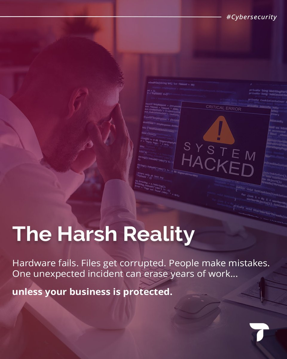 think_swift's tweet image. Whether it’s accidental deletion or a system meltdown, offsite backups let you restore your business quickly. 

Your data is the backbone of your business. 

Let ThinkSwift MSP make sure it lives safely.

#BusinessContinuity #DataProtection #BackupSolutions #ITSecurity