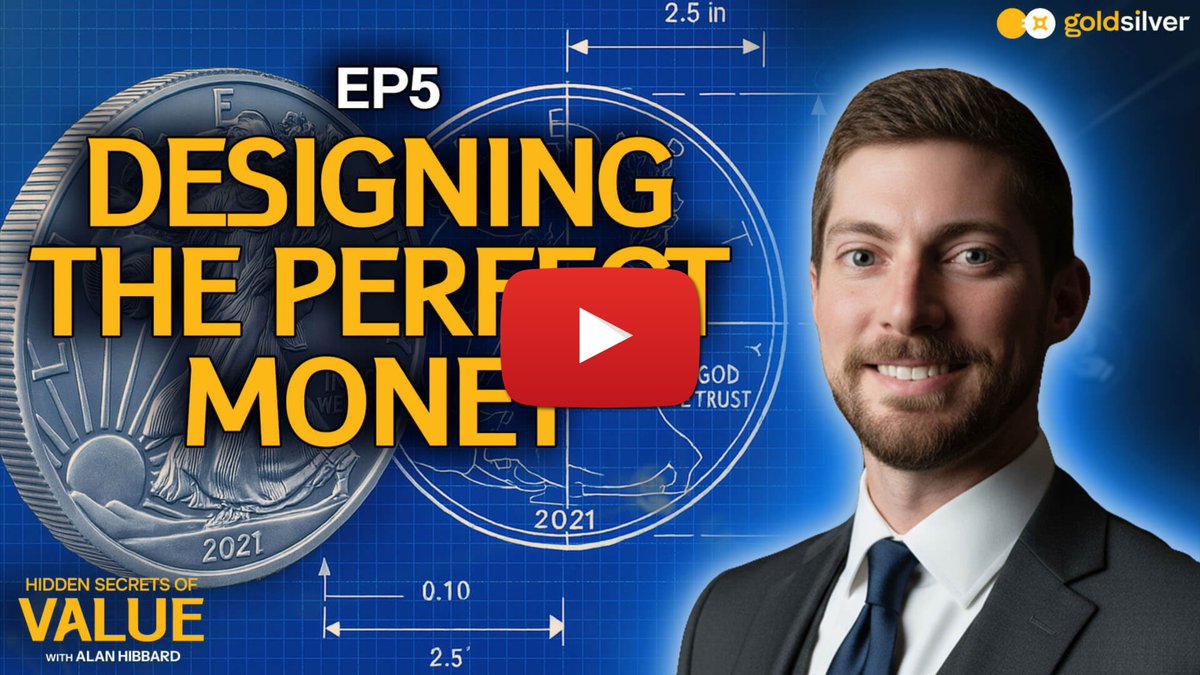 GoldSilver_com's tweet image. What would perfect money look like?

Episode Five reveals the trade-offs behind money, why today’s system lacks a solid foundation, and how real wealth begins with a strong, honest Layer One.

👉 Watch the episode: hubs.la/Q03WjnxM0

#PerfectMoney #AlanHibbard #SoundMoney