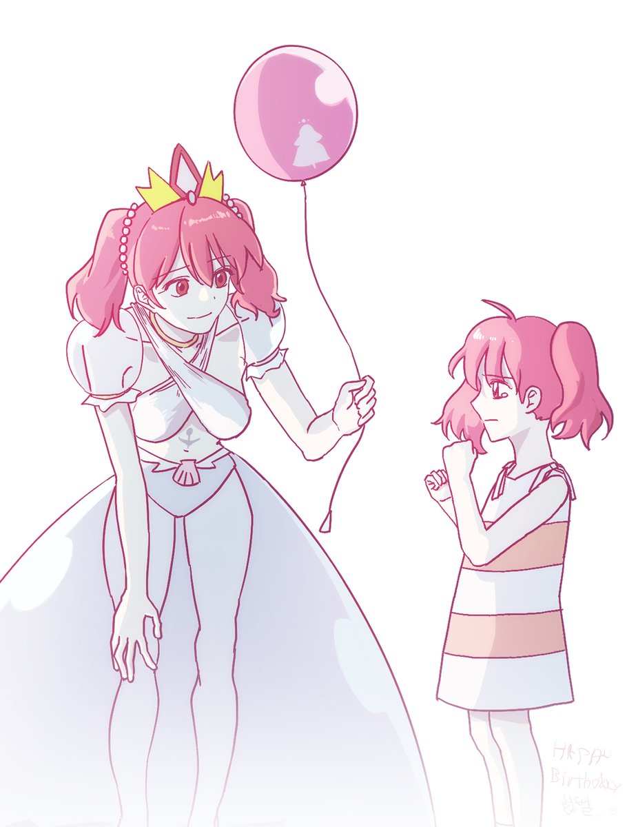 이제 날아가는 풍선 정도는 잡을 수 있을 만큼 키가 큰 한별이!!  생일 축하해❤️🧜🐚🪸