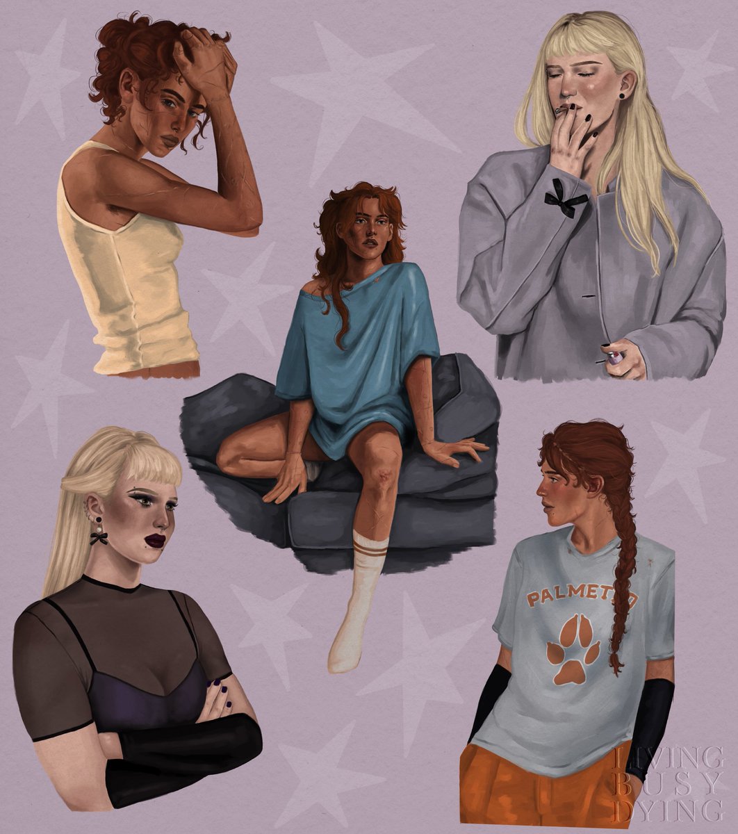 And finally, here’s all my femdreil sketches from this past week in one place 💌🔪💫 #aftg #andreil #aftgfanart