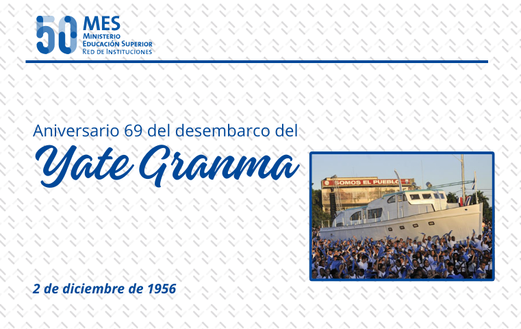 🇨🇺 En la madrugada de un día como hoy, 1956, el yate Granma tocó tierra cubana 🌊. Ese desembarco no fue solo el inicio de la última etapa de la lucha revolucionaria, sino también la semilla de lo que hoy conocemos como nuestras <a href="/MinfarC/">Minfar_Cuba</a>.
Felicidades 🙌🇨🇺❤️

#UniversidadCubana