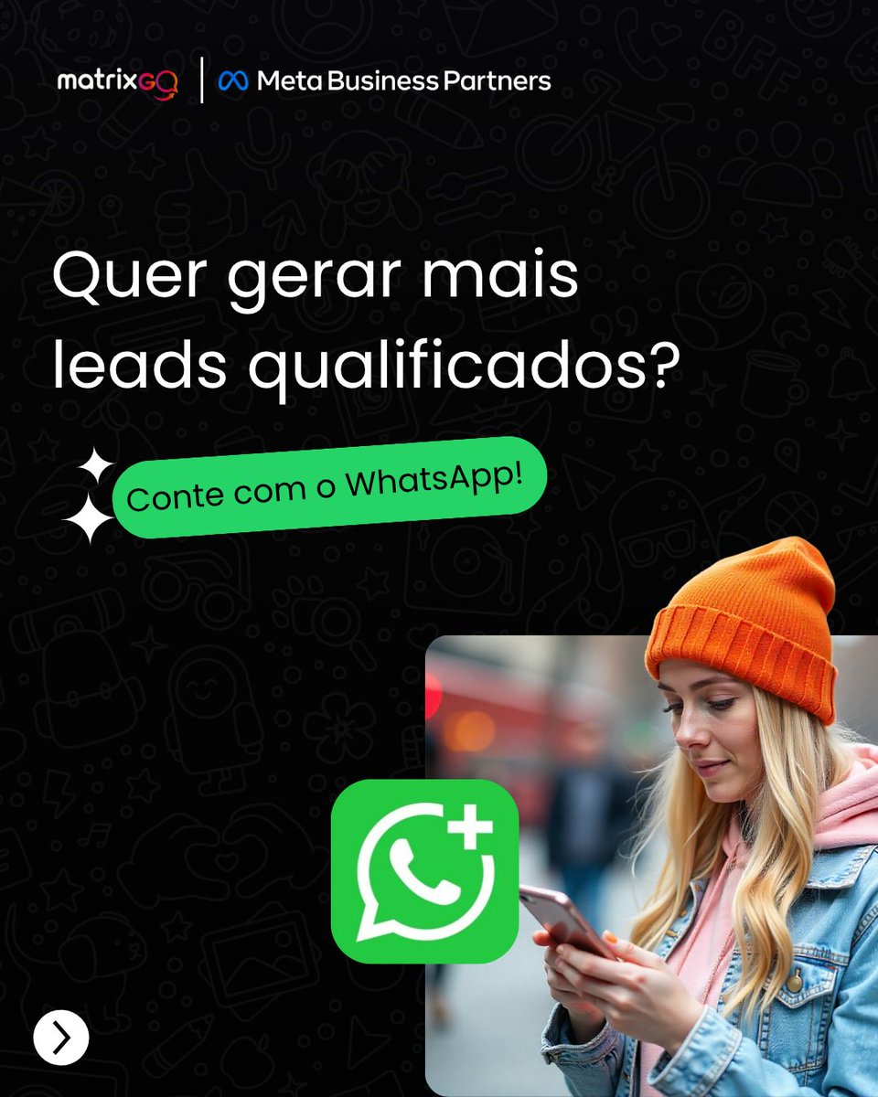 Matrix__go's tweet image. Leads mais qualificados, campanhas mais inteligentes.
Com o Click to WhatsApp, sua empresa se conecta com usuários e clientes pelo canal que faz mais sentido para cada negócio.
🔗 Fale com um dos nossos especialistas e veja como levar mais inteligência para suas campanhas.