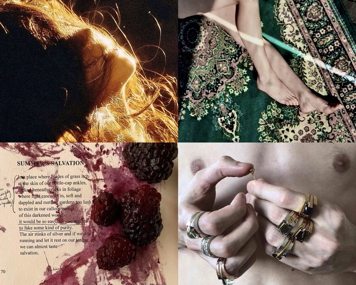 I think I’ve gotten a little obsessed with hazy summer vibes fics ☀️🌞