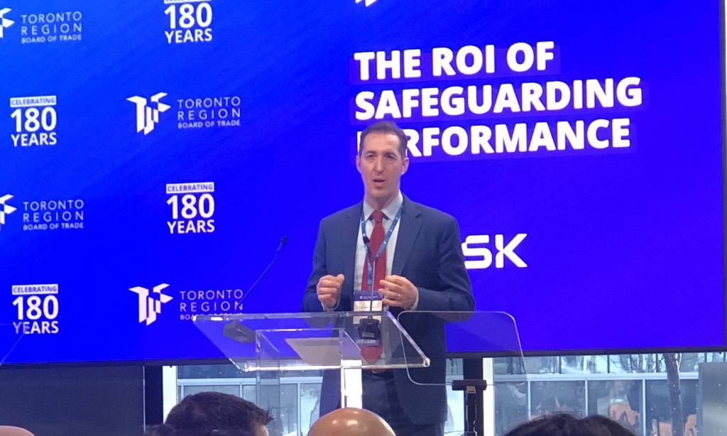 OntHospitalAssn's tweet photo. Great to attend @TorontoRBOT’s event today about the importance of adult vaccination in safeguarding our health and driving productivity. One key insight: the seasonal flu costs the economy $2.5B each year. A strong reminder of why preventative care matters. https://t.co/3YUVQw0yS0
