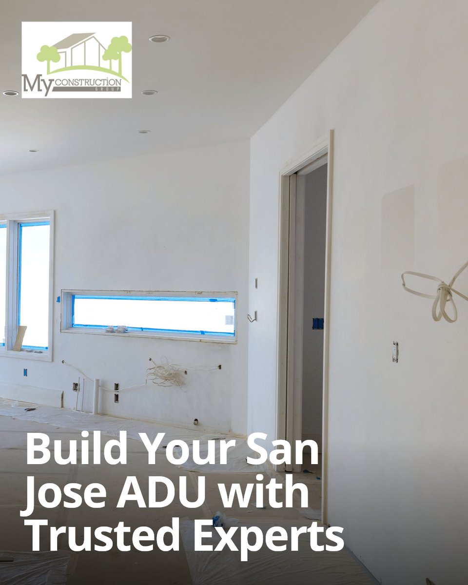 myconstructiong's tweet image. Building an ADU in San Jose? We guide you through design, permits &amp;amp; construction with trusted craftsmanship. Let&apos;s start your project today. #ADUBuilder #SanJoseContractor #BayAreaRemodeling