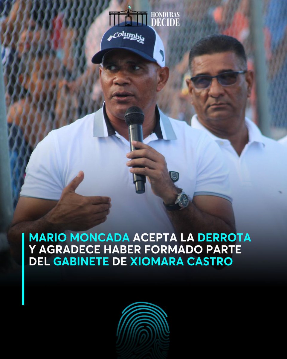 11_Noticias's tweet photo. 🗳️ Mario Moncada aceptó los resultados electorales y confirmó su salida del gabinete de Xiomara Castro, agradeciendo la oportunidad de haber servido en su administración 📄📊.
Para más información 👉: https://t.co/aufpAkgRgN
#HondurasDecide #Elecciones2025 #MarioMoncada #XiomaraCastro