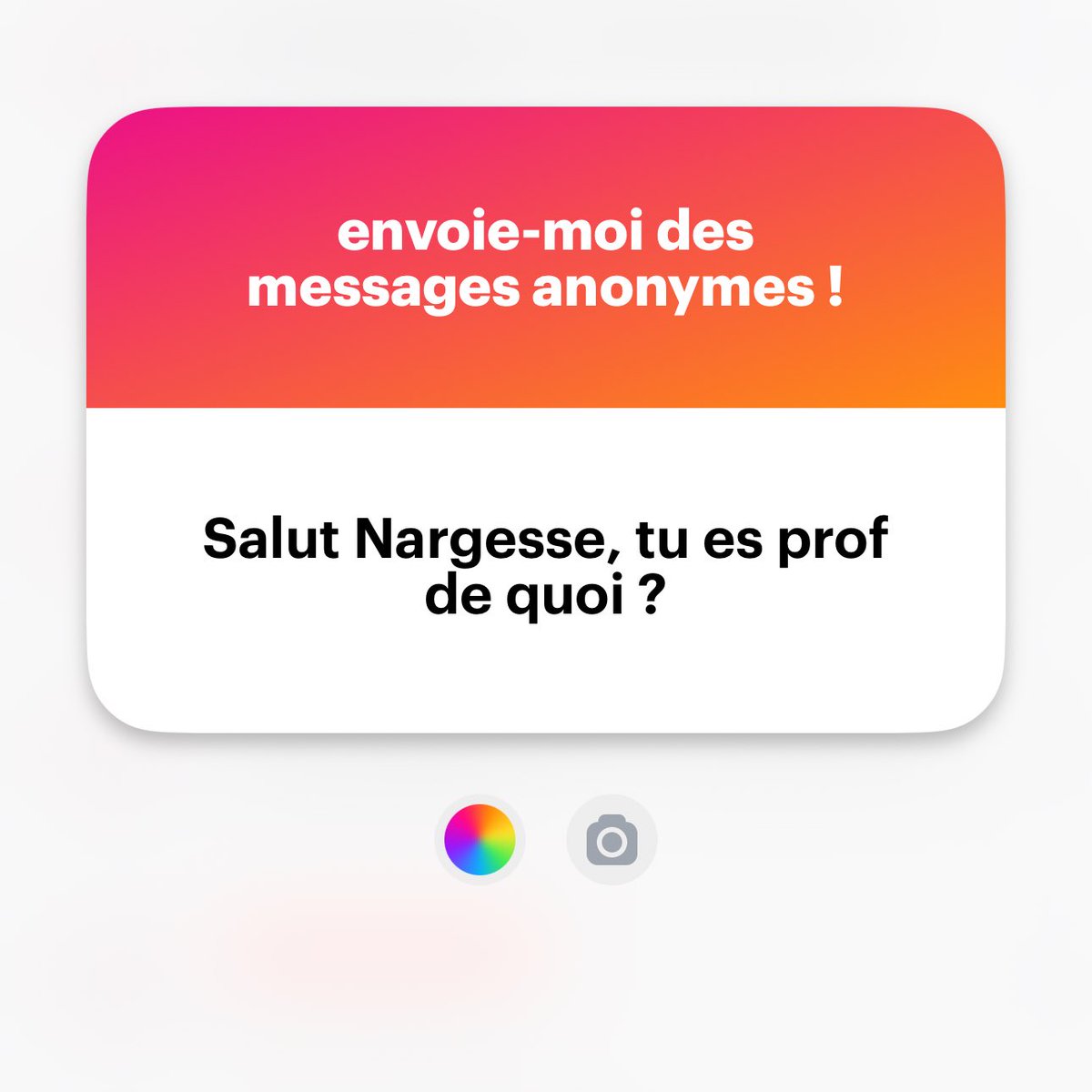 Merci beaucoup camarade 🫶
Salut je suis prof des écoles
