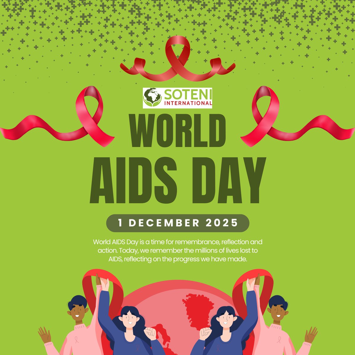 On #WorldAIDSDay, we invite you to join us tomorrow for GivingTuesday (Dec 2–3)
Your support strengthens care for 3,000+ people living with HIV in rural Kenya.
Donate here: globalgiving.org/donate/62237/s…

#GivingTuesday #HIVAIDS #SOTENIInternational #WorldAIDSDay2025