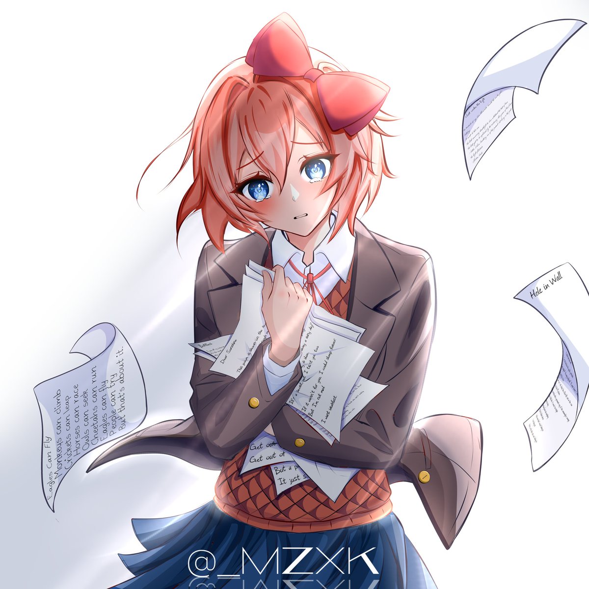 You are my dear sunshine.
#DDLCPlus
#ddlcsayori
#fanart